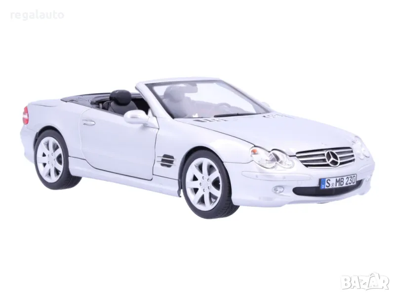 B66040688,Умален модел die-cast Mercedes-Benz SL 500 R 230 (2001-2006),1:18, снимка 1