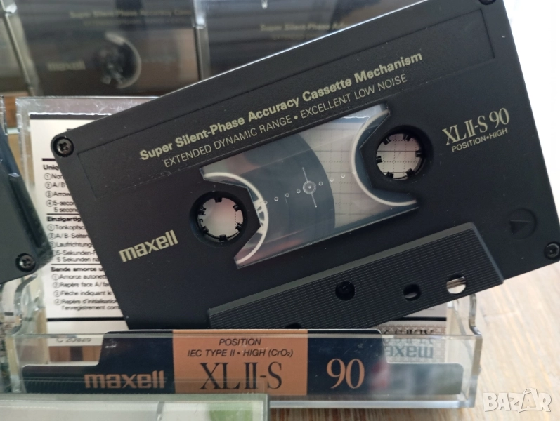 Maxell XL II S 90 - хромни аудио касети MADE IN ENGLAND!!!!!, снимка 1