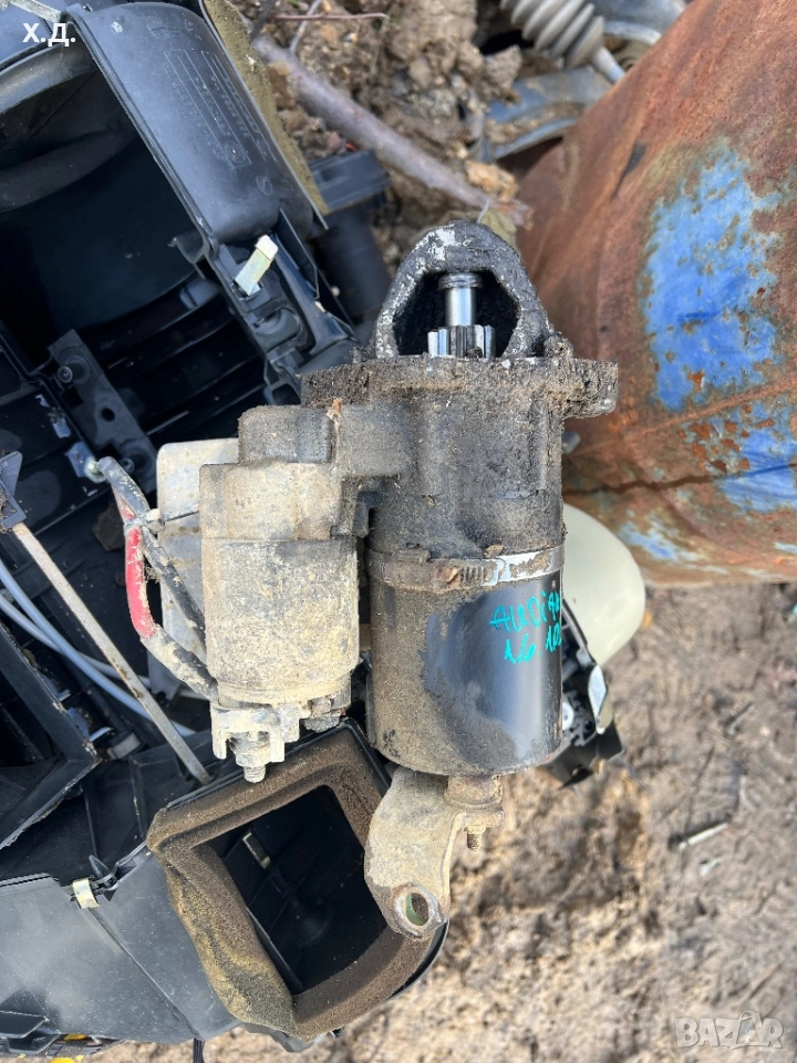 Стартер Ауди А4 Б5 1.6 100кс , снимка 1