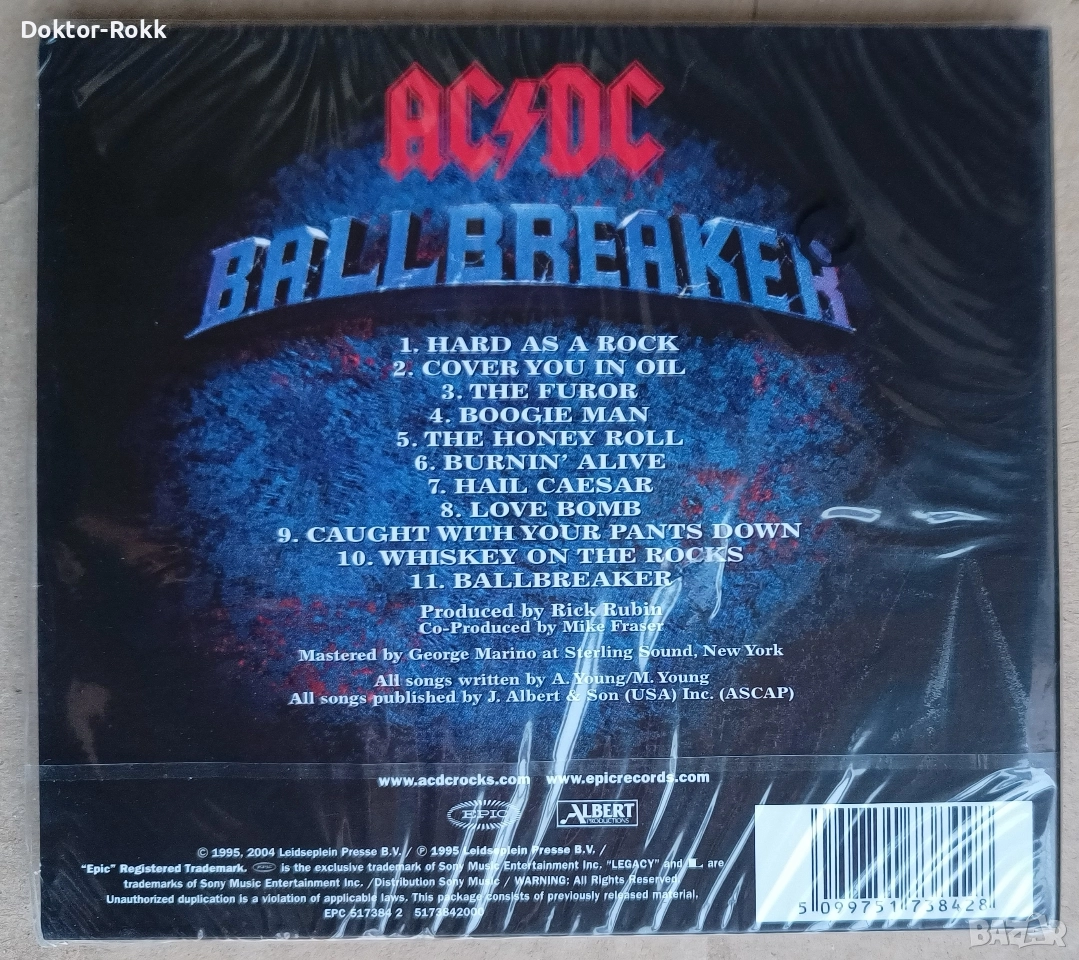 AC/DC - CD - 1983 & 1995 - дискове, снимка 1