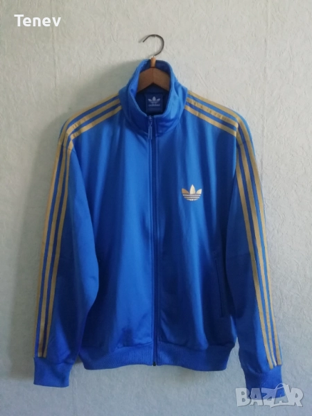 Adidas Originals Firebird Blue/Gold оригинално ново мъжко горнище анцуг размер L , снимка 1