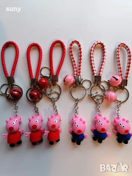 Ключодържател играчка фигурка Пепа пиг, снимка 1