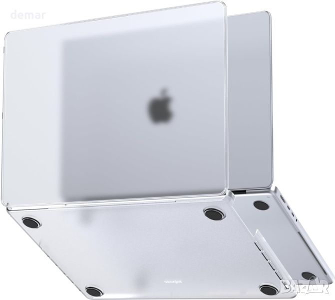Soonjet Invisible Armor за MacBook Pro 16 инча M3 Pro/Max A2991 M2 A2780 M1 A2485 - матово прозрачен, снимка 1