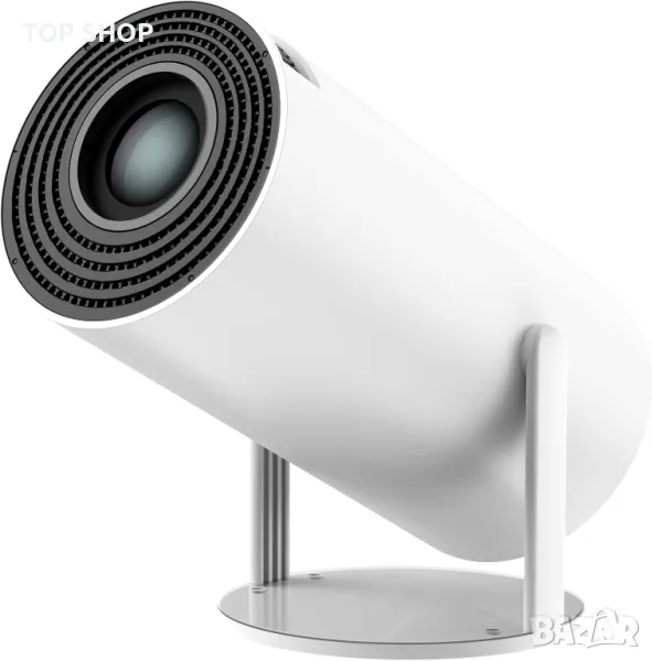 НОВ тестван Мини 4K проектор за телефон, TV Stiс WiFi и Bluetooth, преносимо домашно кино, снимка 1