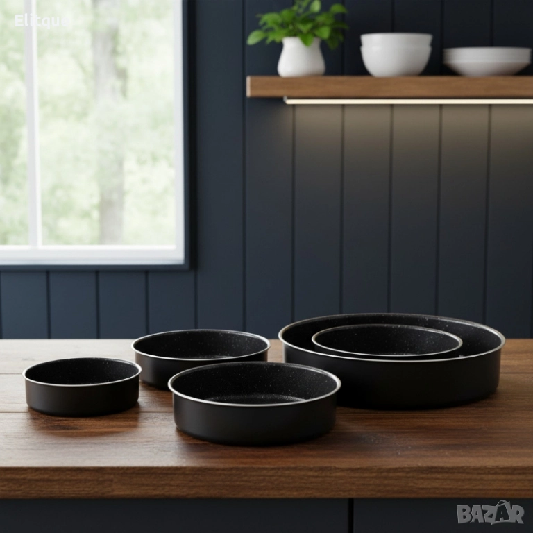 Алуминиева мраморна тава – чисто отделяне и безупречни печива всеки път, снимка 1