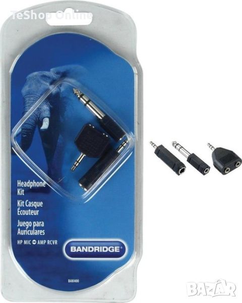 Аудио адаптер Bandridge RCA 3 броя комплект, снимка 1