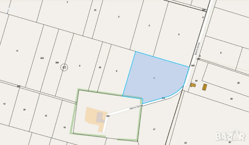 Земеделска земя в Алфатар, снимка 1