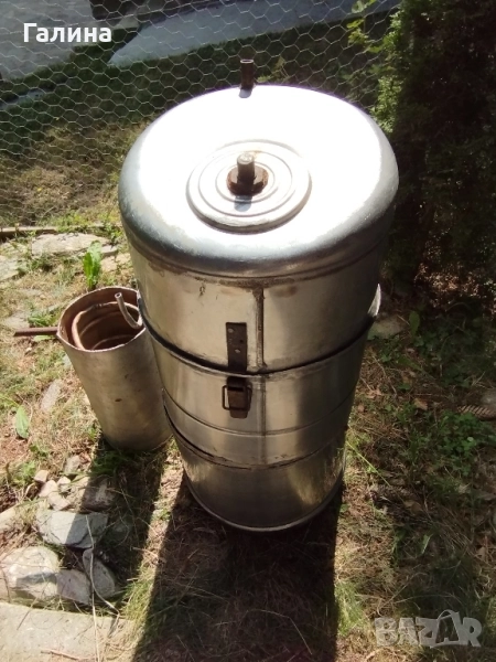 Казан за варене на ракия, дамаджани, спиртомер., снимка 1