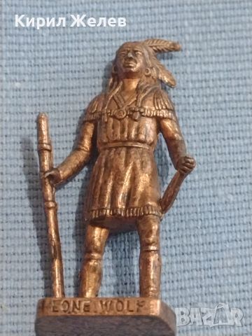Метална фигура играчка KINDER SURPRISE MADE IN ITALY индианец войн перфектна за КОЛЕКЦИОНЕРИ 22959, снимка 7 - Колекции - 45448696