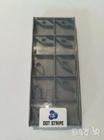 Комплект от 10 броя стругарски пластини Dot Stripe VCMT 160408-SM