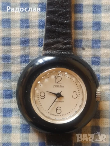 СССР часовник Слава, снимка 3 - Дамски - 51090436