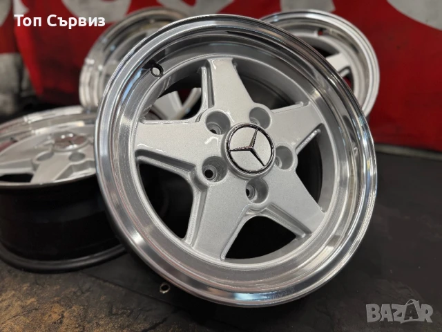 Ретро алуминиеви джанти за Мерцедес Mercedes , 15 цола, 5х112, 4 броя