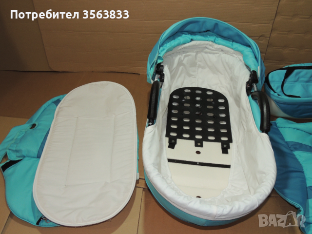 Кош за бебешка количка Carrera + чанта , снимка 12 - Детски колички - 45039184