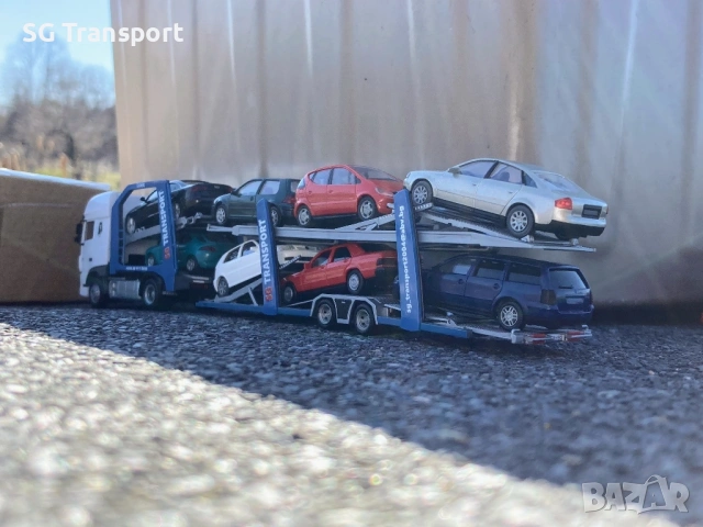 DAF XF 106 EURO LOHR 1.23 Автовоз 1:87, снимка 13 - Колекции - 53749985