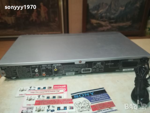 JVC XV-N5SL DVD PLAYER-ВНОС SWISS 0408241111, снимка 12 - Плейъри, домашно кино, прожектори - 46795383