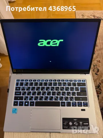 Продавам Acer Model No:N20H2; SF114-34-P1TL, снимка 1 - Лаптопи за дома - 48828187