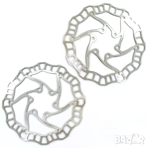 Quaxar Lynx 140mm 6-Bolt IS леки ротори дискове за спирачки за шосеен и МТБ планински байк