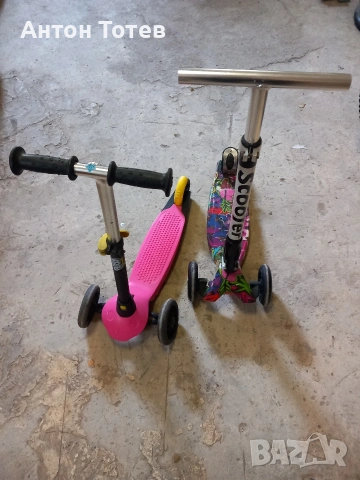 2бр-Детски тротинетки +пениборд , снимка 3 - Скутери и тротинетки - 54278009