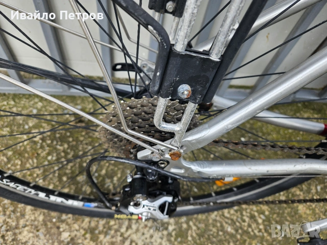 Алуминиев велосипед 28 цола BATAVUS-шест месеца гаранция, снимка 6 - Велосипеди - 53693149