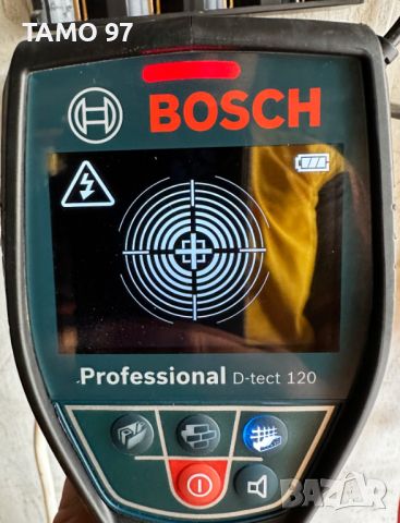 BOSCH D-TECT 120 PROFESSIONAL - Скенер за стени , снимка 6 - Други инструменти - 46407473