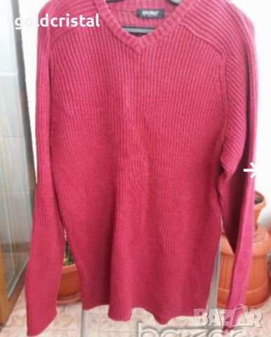 мъжка блуза бордо памук