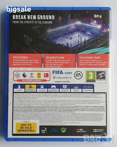 Перфектен диск игра FIFA 20 PS4 Playstation 4 ФИФА 2020 плейстейшън 5, снимка 2 - Игри за PlayStation - 47306089