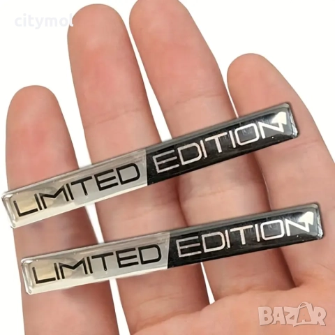 Емблема Limited Edition, за автомобили, мотори и др, снимка 2 - Аксесоари и консумативи - 51607303