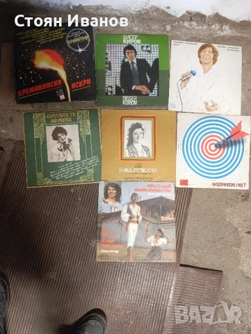 Стари грамофонни плочи , снимка 6 - Грамофонни плочи - 52053470