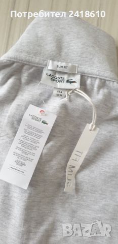 Lacoste Sport Slim Fit Cotton Mens Size 4 - M НОВО! ОРИГИНАЛ! Мъжка Тениска!, снимка 16 - Тениски - 45983850