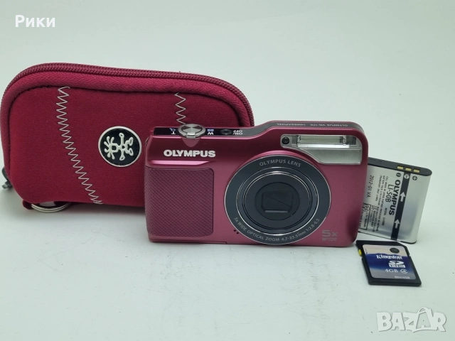 Olympus VG-170 14.0MP Digital Compact Camera 5x Wide Optical Zoom, снимка 2 - Фотоапарати - 53893540