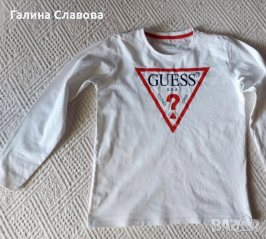 детска тениска Guess, дънки