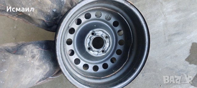 Желязна джанти за Рено Клийо 2 14ц, снимка 3 - Гуми и джанти - 51795418