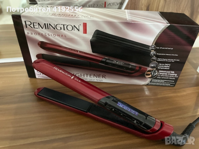 Преса за коса Remington Silk, снимка 2 - Преси за коса - 52680231