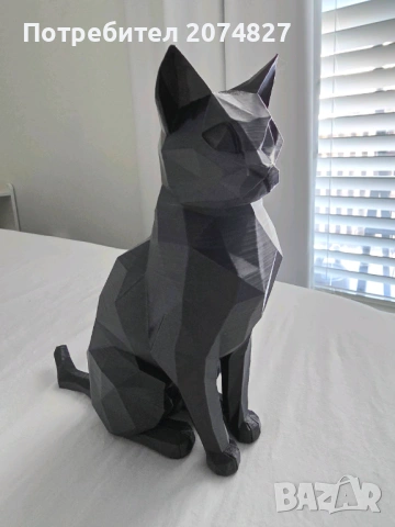 Фигурка Cat 2 / Котка статуетка, снимка 2 - Статуетки - 53279299