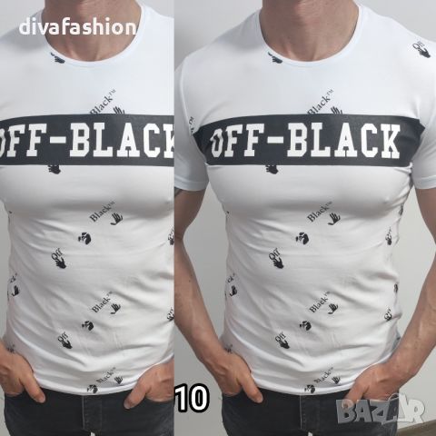 🛑Мъжка тениска в черно и бяло              , снимка 1 - Тениски - 36710797