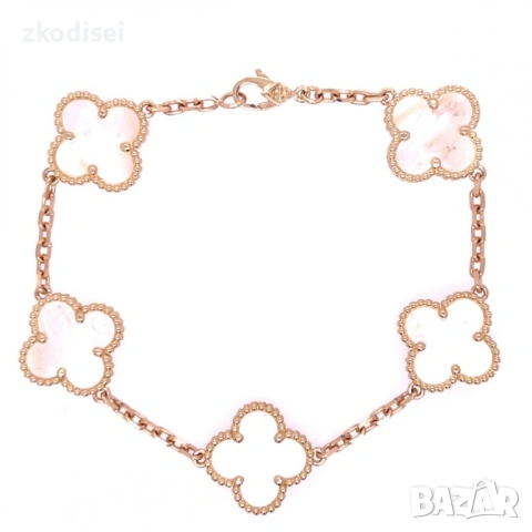 Златна дамска гривна Van Cleef 9,61гр. 18,0см. 14кр. проба:585 модел:37765-5