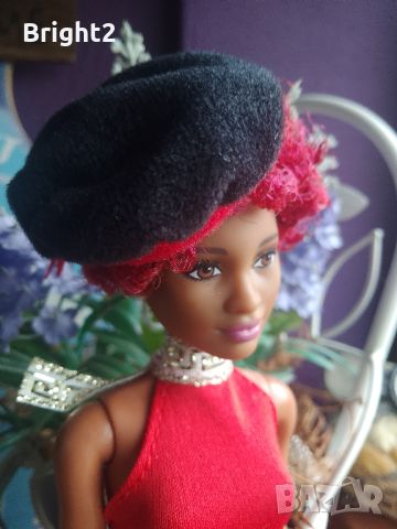 Барби афро с червена коса, снимка 7 - Кукли - 46040238