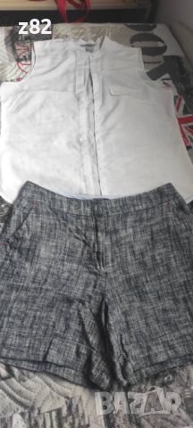Къси панталонки с ризка, снимка 1 - Къси панталони и бермуди - 45639082