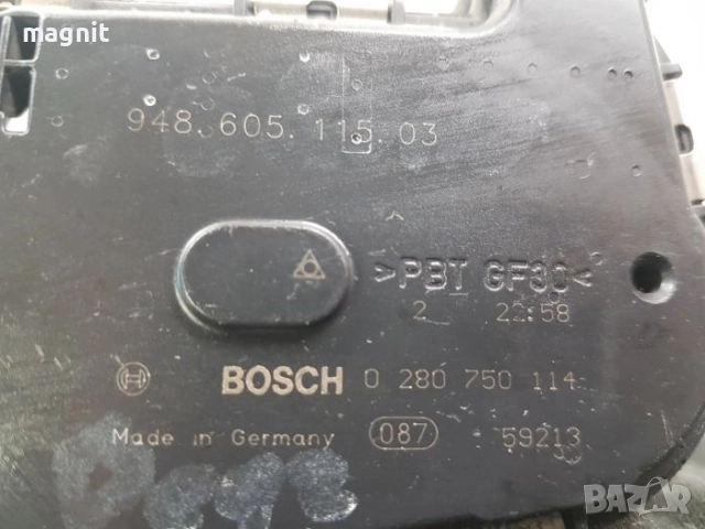 94860511503 Дроселова Клапа Porsche Cayenne, снимка 2 - Части - 52523887