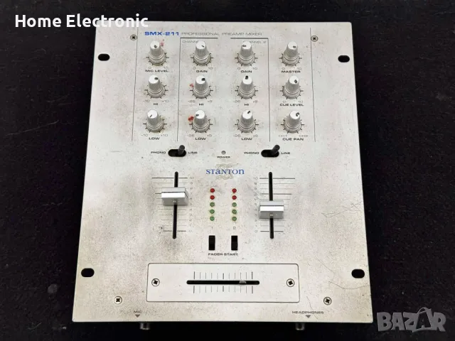 Пулт /Миксер/Смесител Stanton smx-211, снимка 1 - Ресийвъри, усилватели, смесителни пултове - 48683841