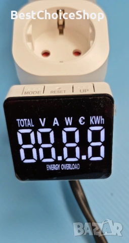 2бр. Електромер с LCD екран, 16A, 3680W, снимка 8 - Друга електроника - 53885934
