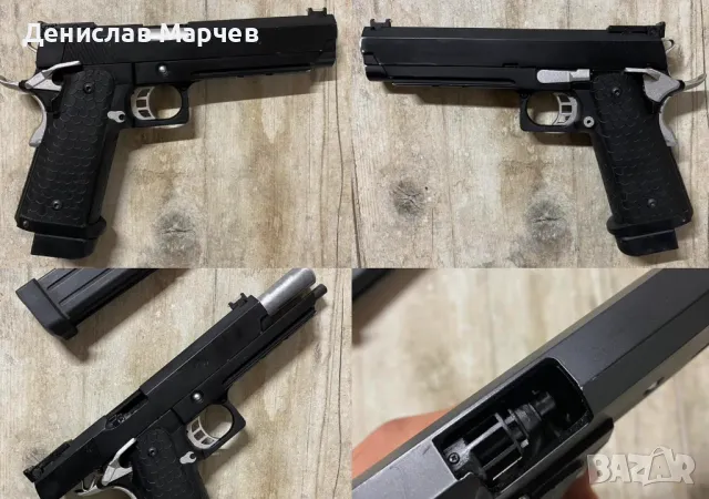 Eърсофт Arcturus AR-15 & Double bell HI-CAPA 5.1, снимка 3 - Въздушно оръжие - 47800596