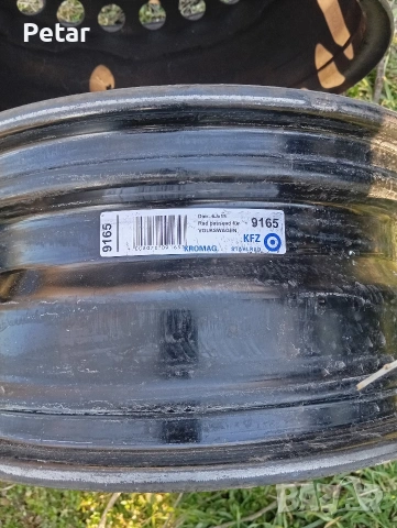 НОВ ВНОС железни джанти 9165: 6Jx15 за WV/SEAT/AUDI., снимка 2 - Гуми и джанти - 53716821