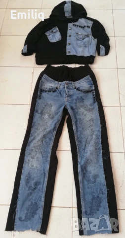 Нов Дамски Дизайнерски Комплект, снимка 3 - Спортни екипи - 53254503