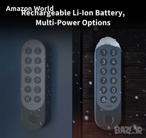 ‼️Смарт ключалка и клавиатура AQARA U200 Kit - МОСТАРЕН‼️, снимка 12 - Други стоки за дома - 53755734