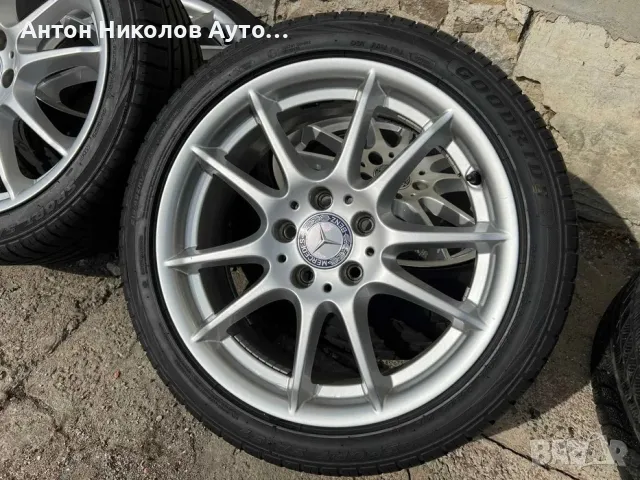 5х112 17 Джанти Mercedes W204 W205 Vito GLB A B C V Class EQV GLA Мерцедес 5x112 Оригинални , снимка 6 - Гуми и джанти - 48145878