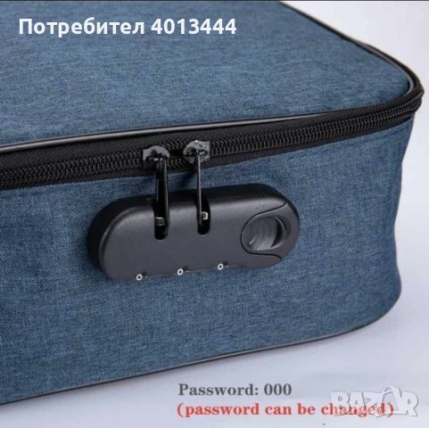 Кутия,чанта за документи с шифър , снимка 2 - Чанти - 45764686