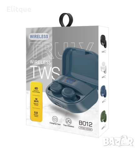 Безжични Bluetooth слушалки със зареждащ се калъф в 4 различни варианта EP24