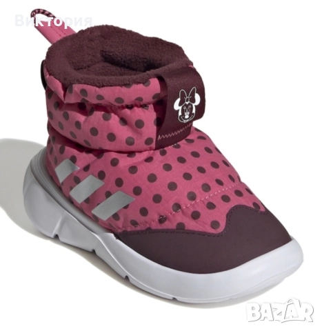 НОВИ боти ботуши адидас adidas с мини маус, снимка 2 - Детски боти и ботуши - 52035729