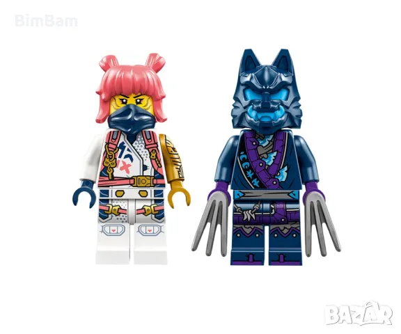 Конструктор LEGO® NINJAGO® 71807 - Елементният технически робот на Сора / 209 части, снимка 4 - Конструктори - 48091113